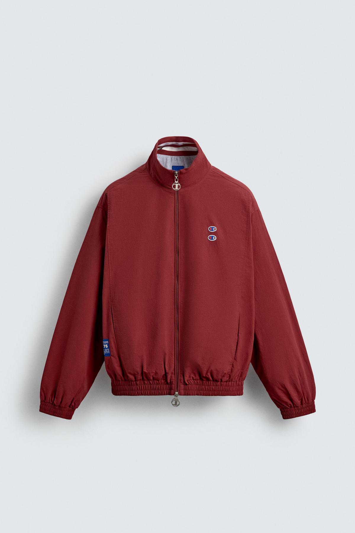 자라 테크니컬 패치 집업 재킷 X 챔피온 0155/900 RED - 4910 | 사고